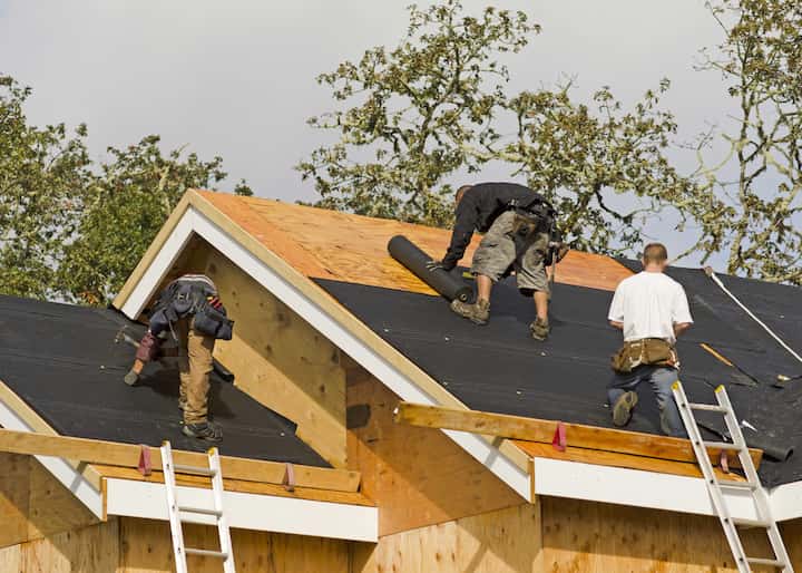 Professional roofers in Concord